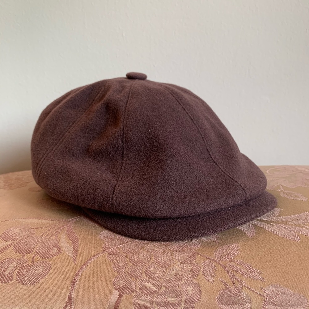 Borsalino Doria cashmere/wool flat cap